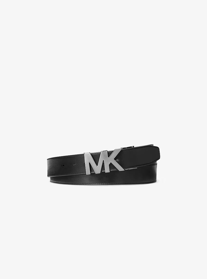 Michael Kors Logo-Print Wallet & Belt Gift Set