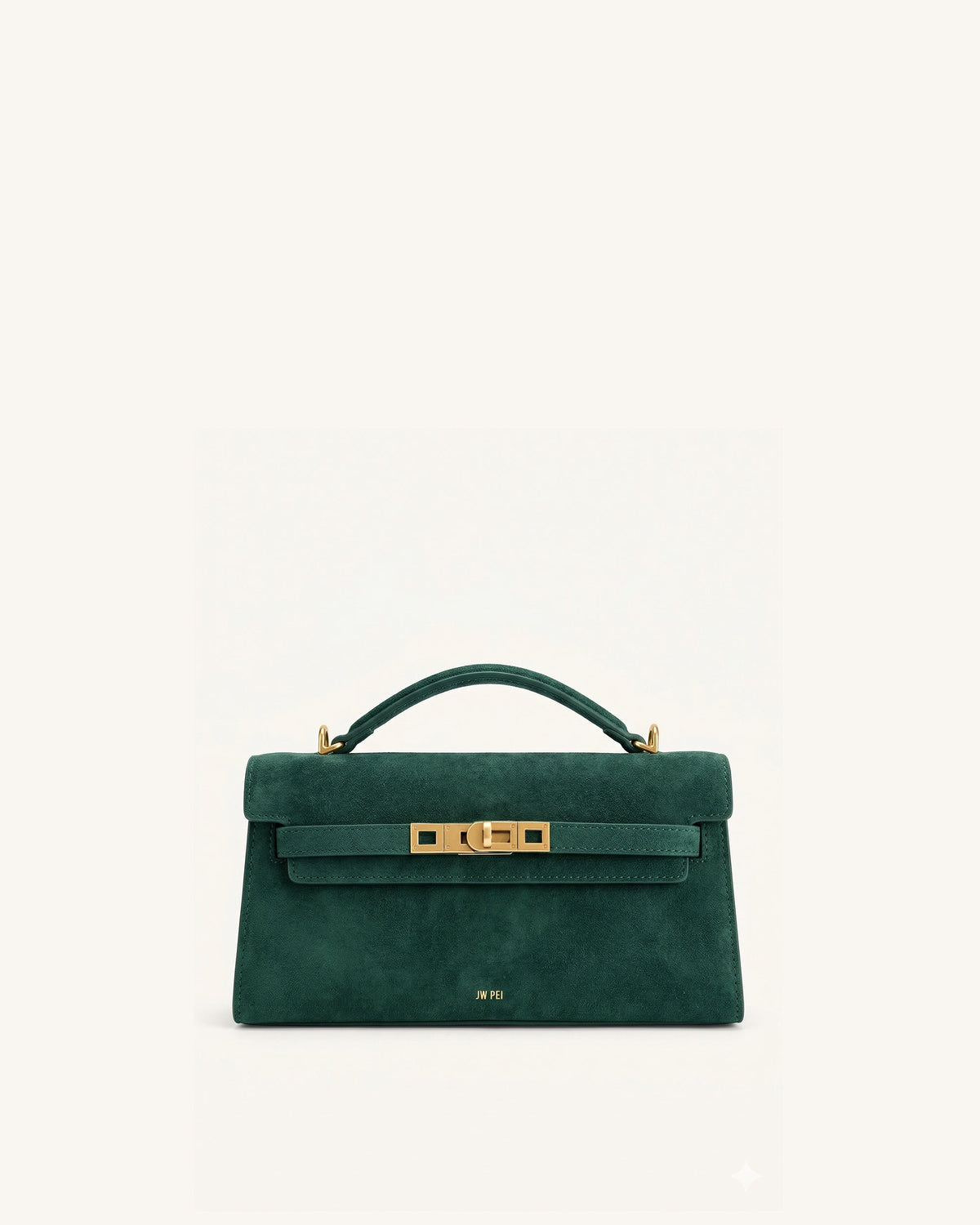 Noor Top Handle Bag - Navy Blue