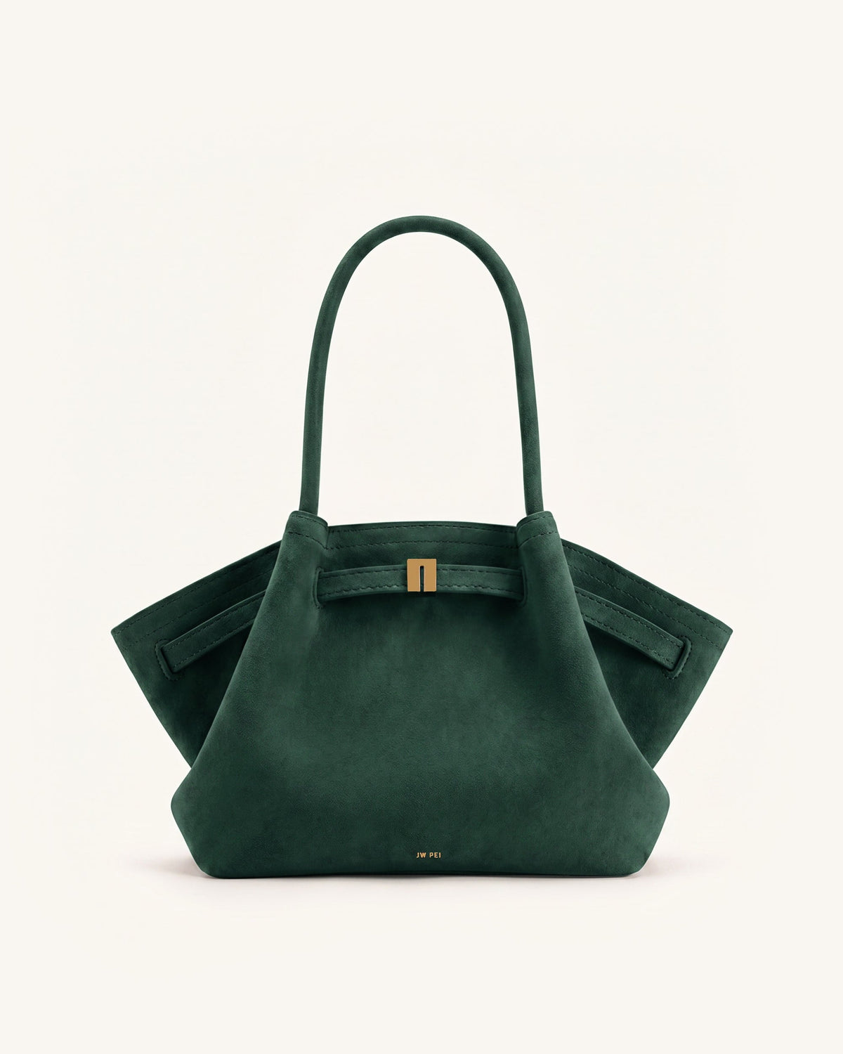 Hana Medium Tote Bag - Black Croc