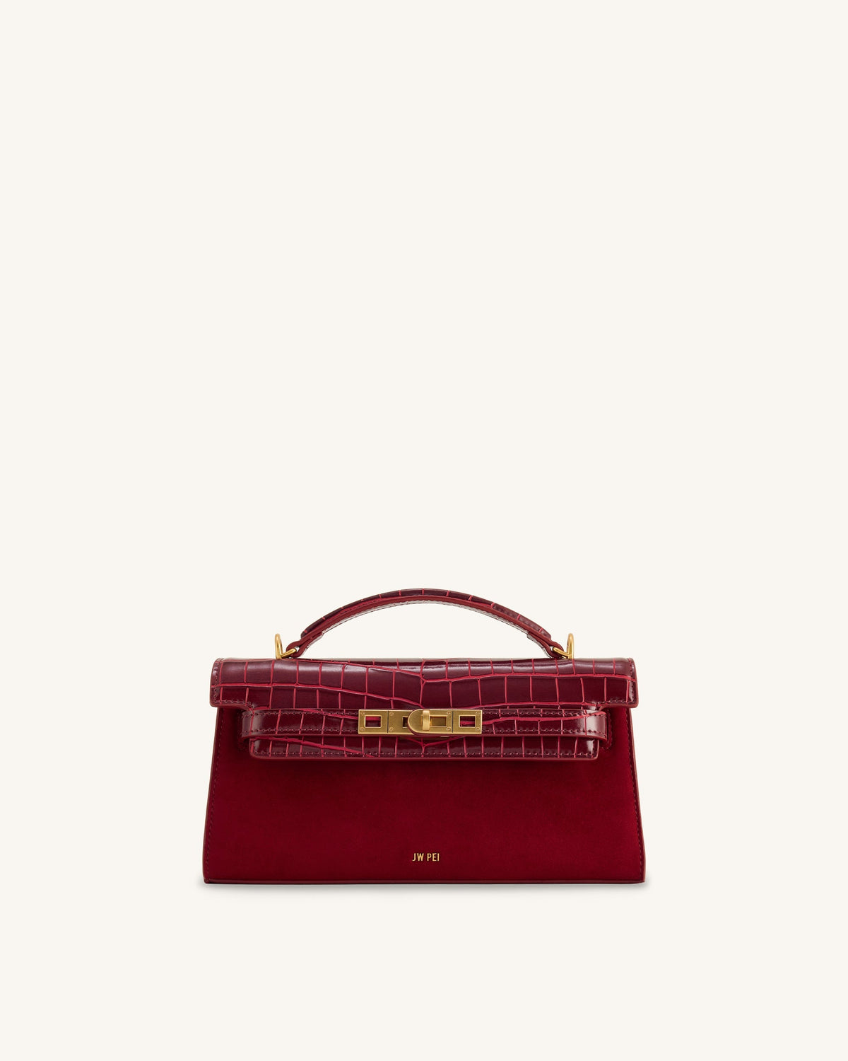 Noor Top Handle Bag - Navy Blue