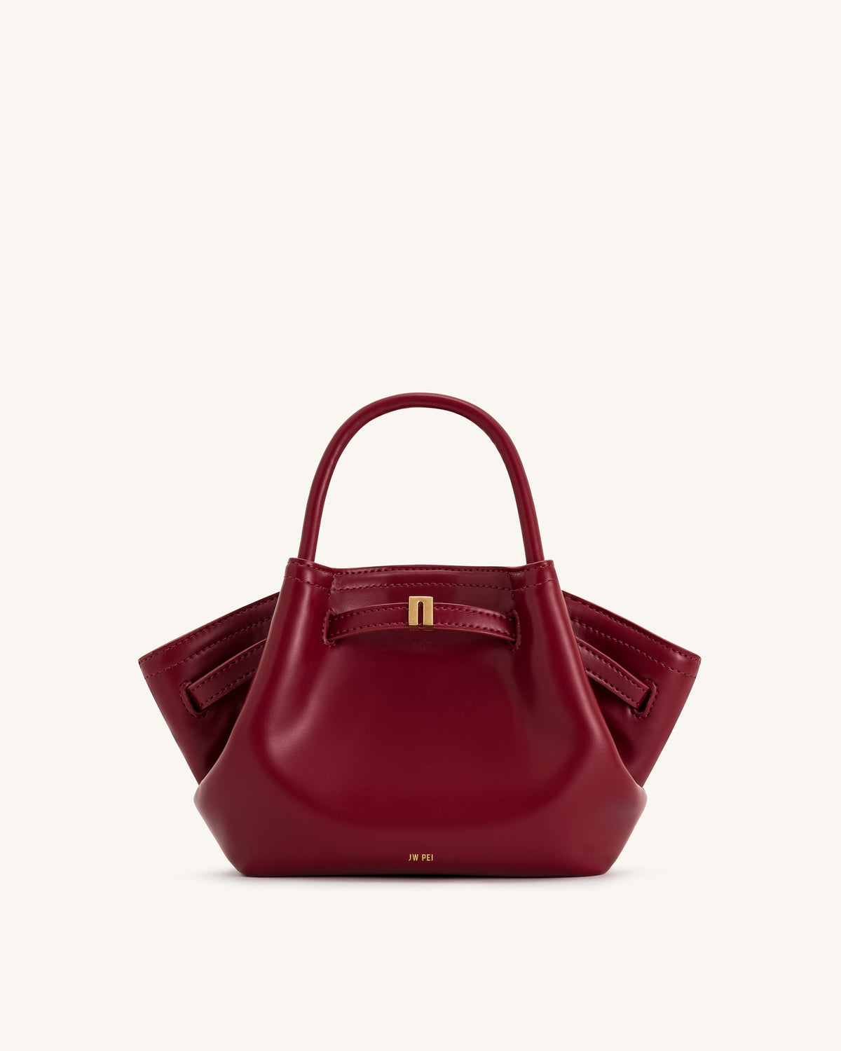 Hana Mini Tote Bag - Burgundy