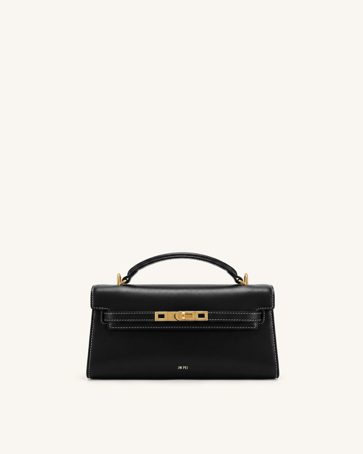 Noor Top Handle Bag - Navy Blue