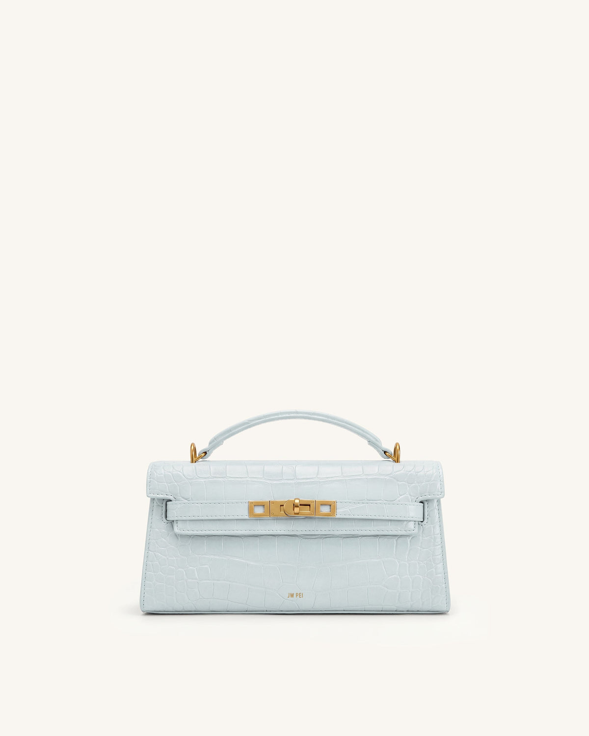 Noor Top Handle Bag - Navy Blue