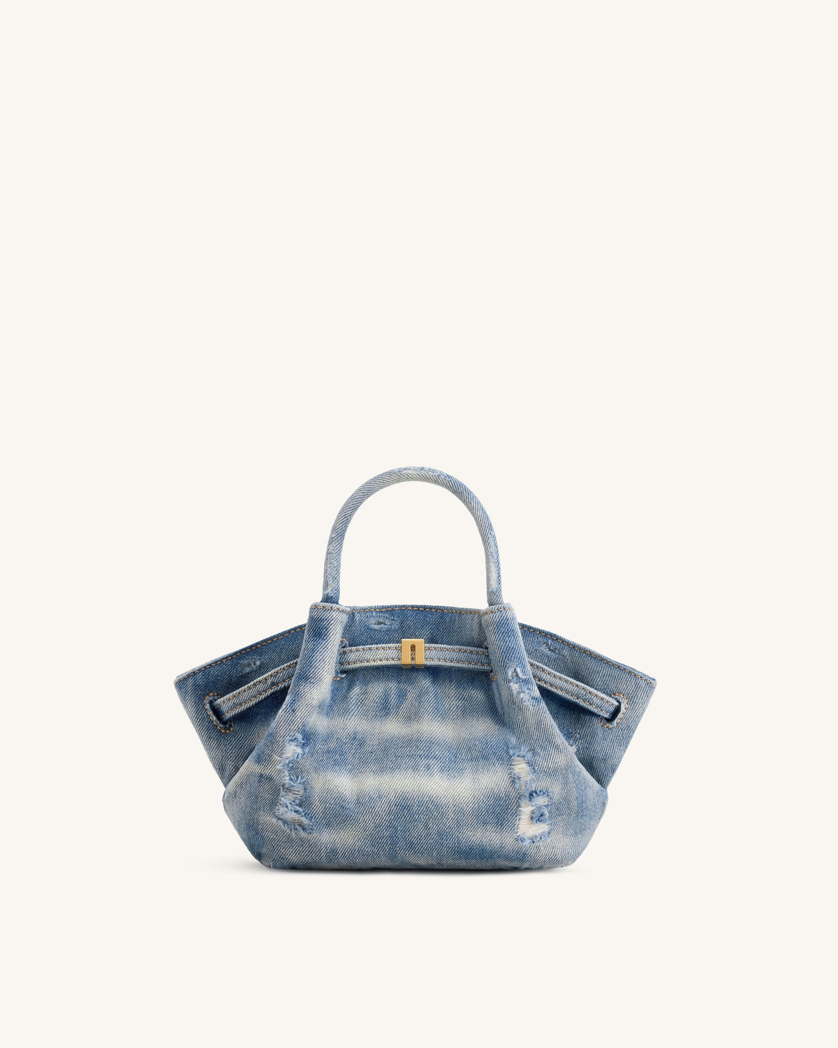 Hana Mini Tote Bag - Burgundy