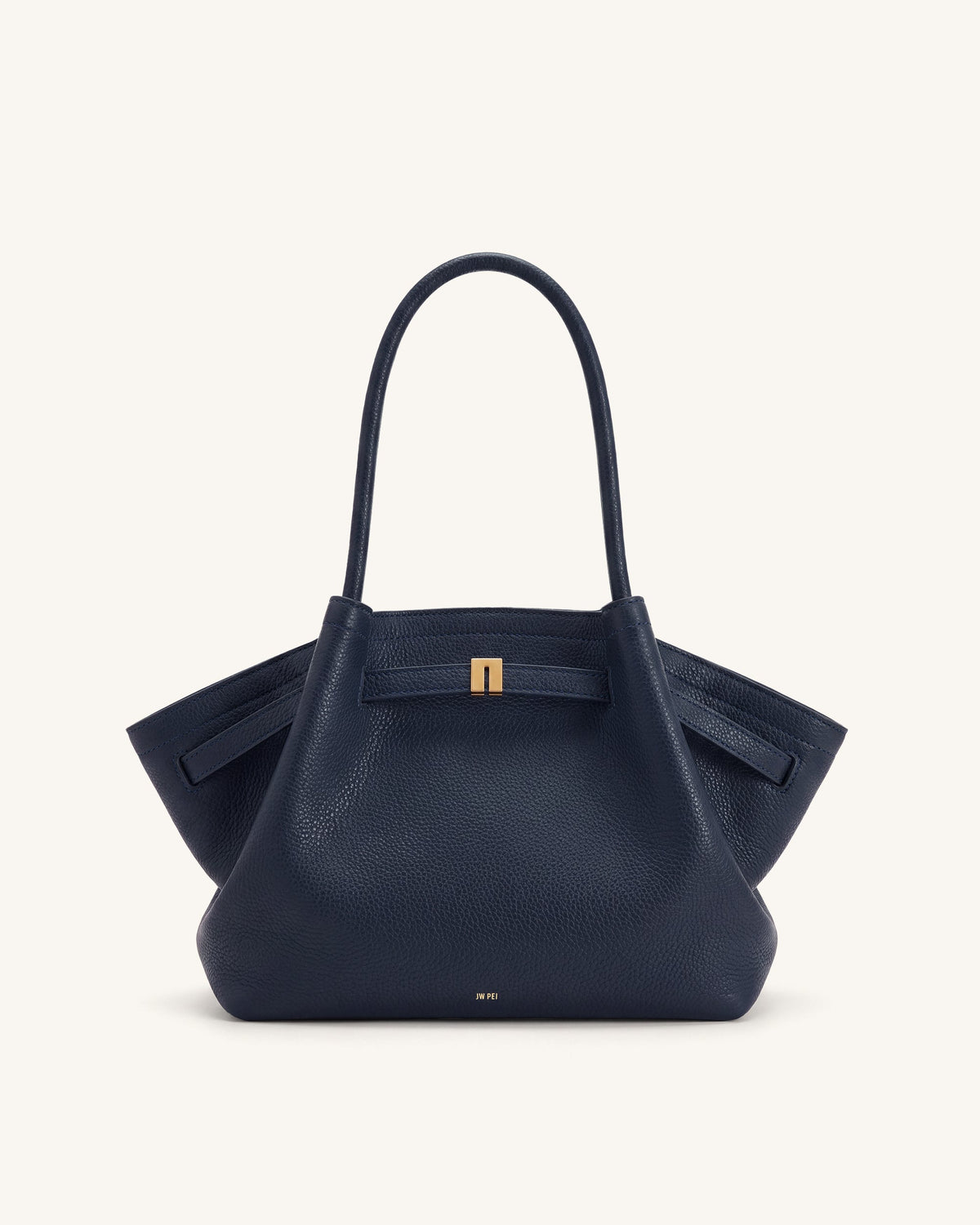 Hana Medium Tote Bag - Black Croc