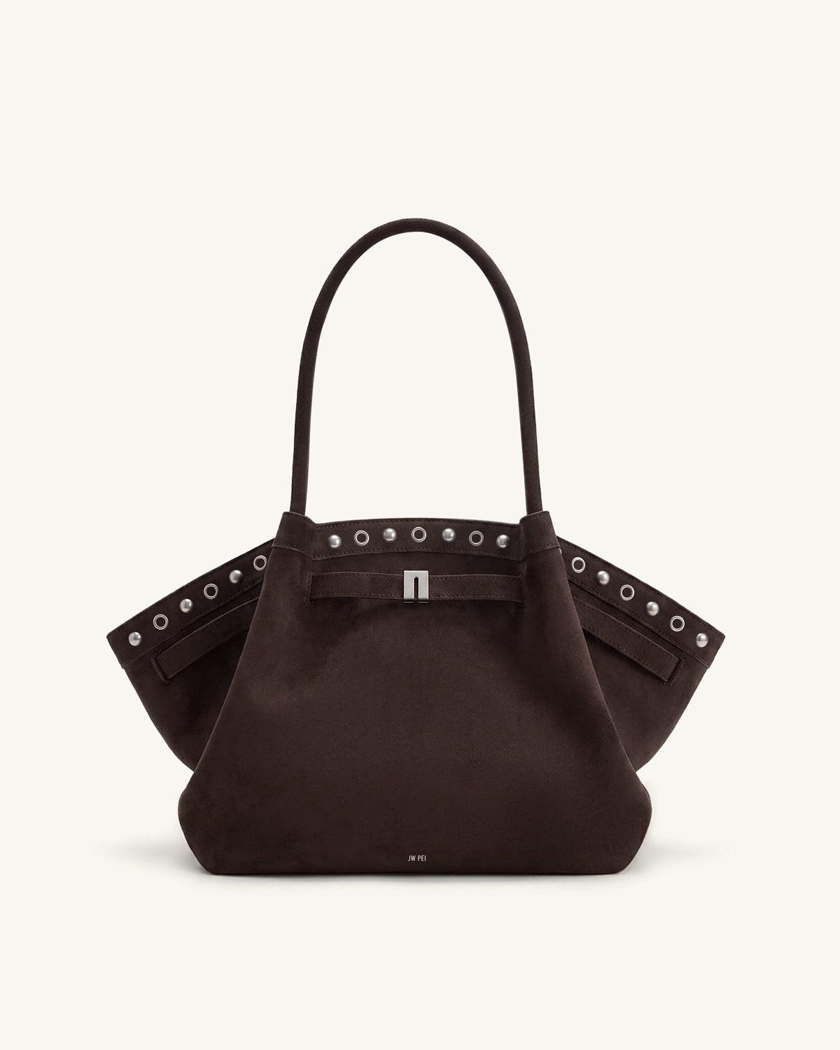 Hana Medium Tote Bag - Black Croc