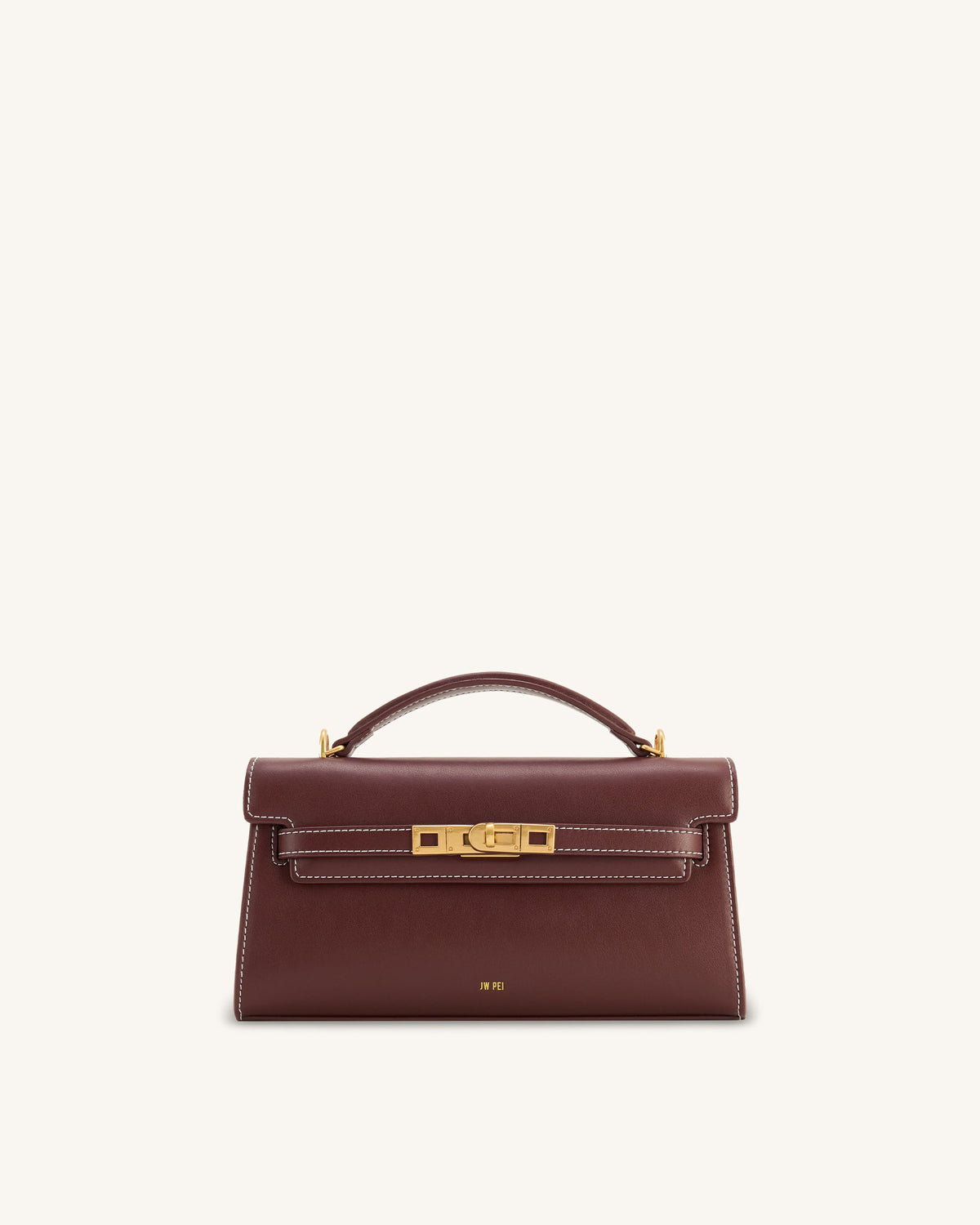 Noor Top Handle Bag - Navy Blue