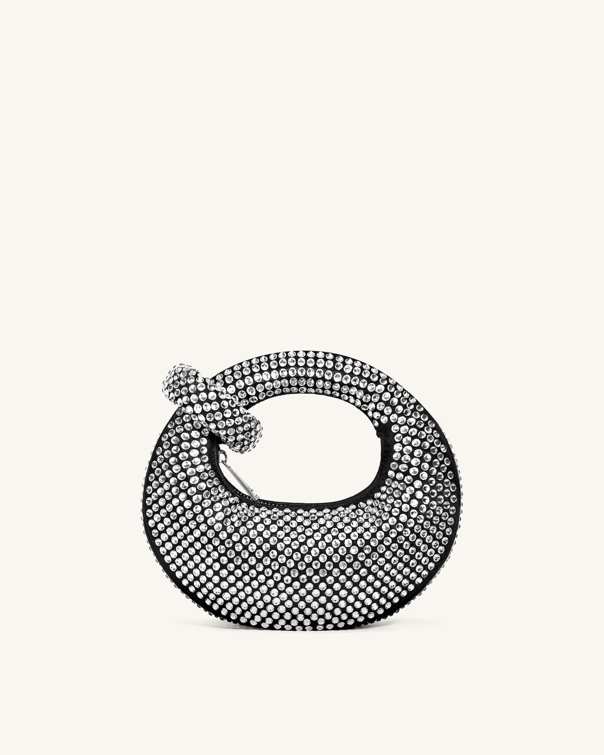 Abacus Mini Top Handle Bag - Black Croc