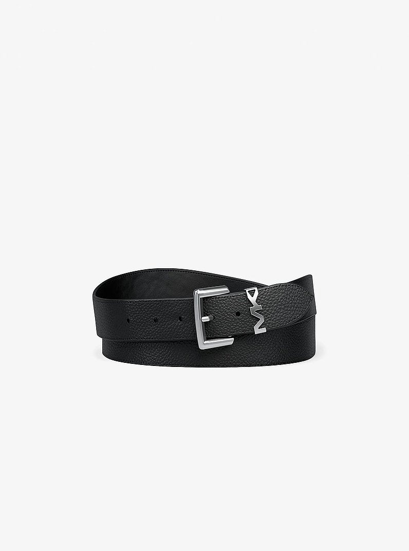 Pebbled Leather Belt