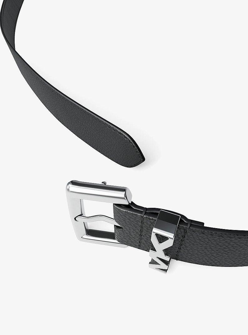 Pebbled Leather Belt