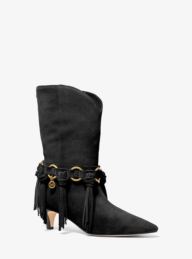 Daniela Fringe Suede Boot