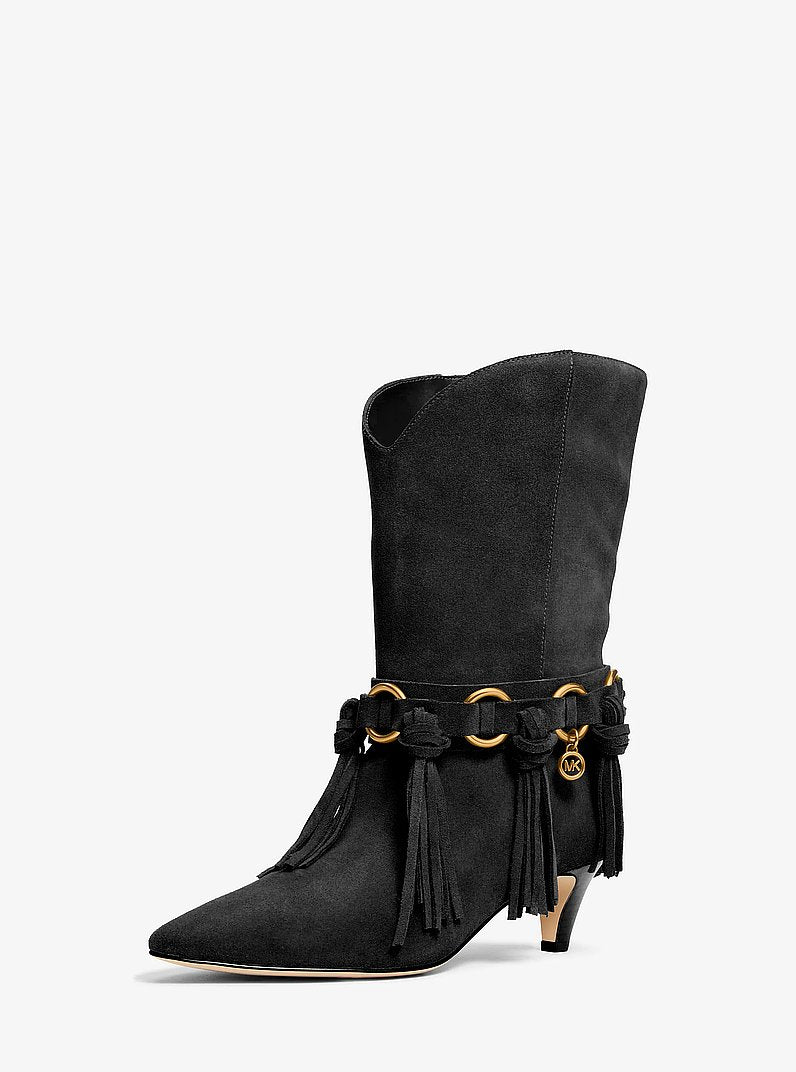 Daniela Fringe Suede Boot