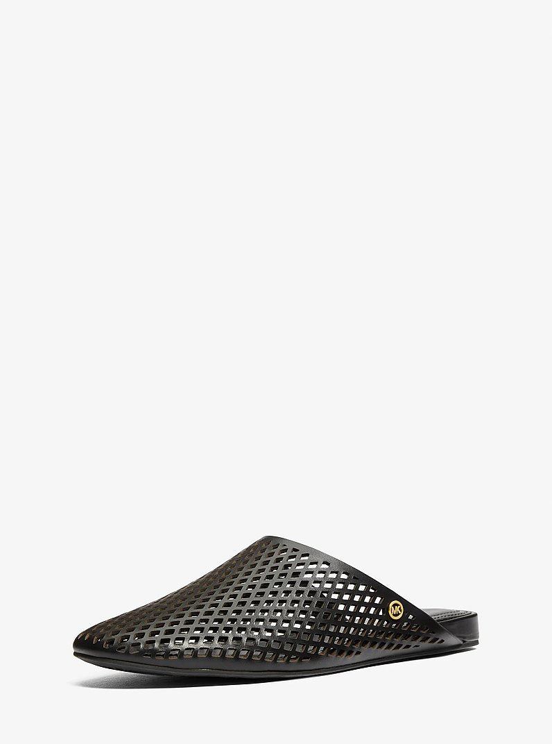 Cady Perforated Leather Mule