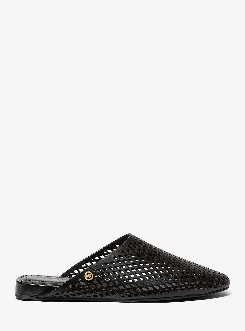 Cady Perforated Leather Mule