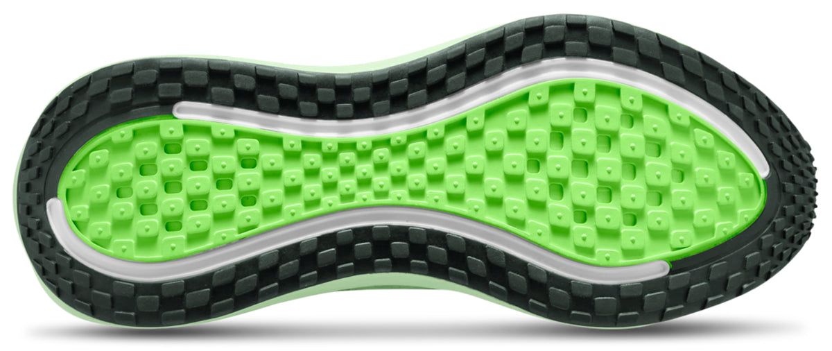 Nike Vomero Plus - Men's - Black Spruce/Volt Tint/Lime Blast