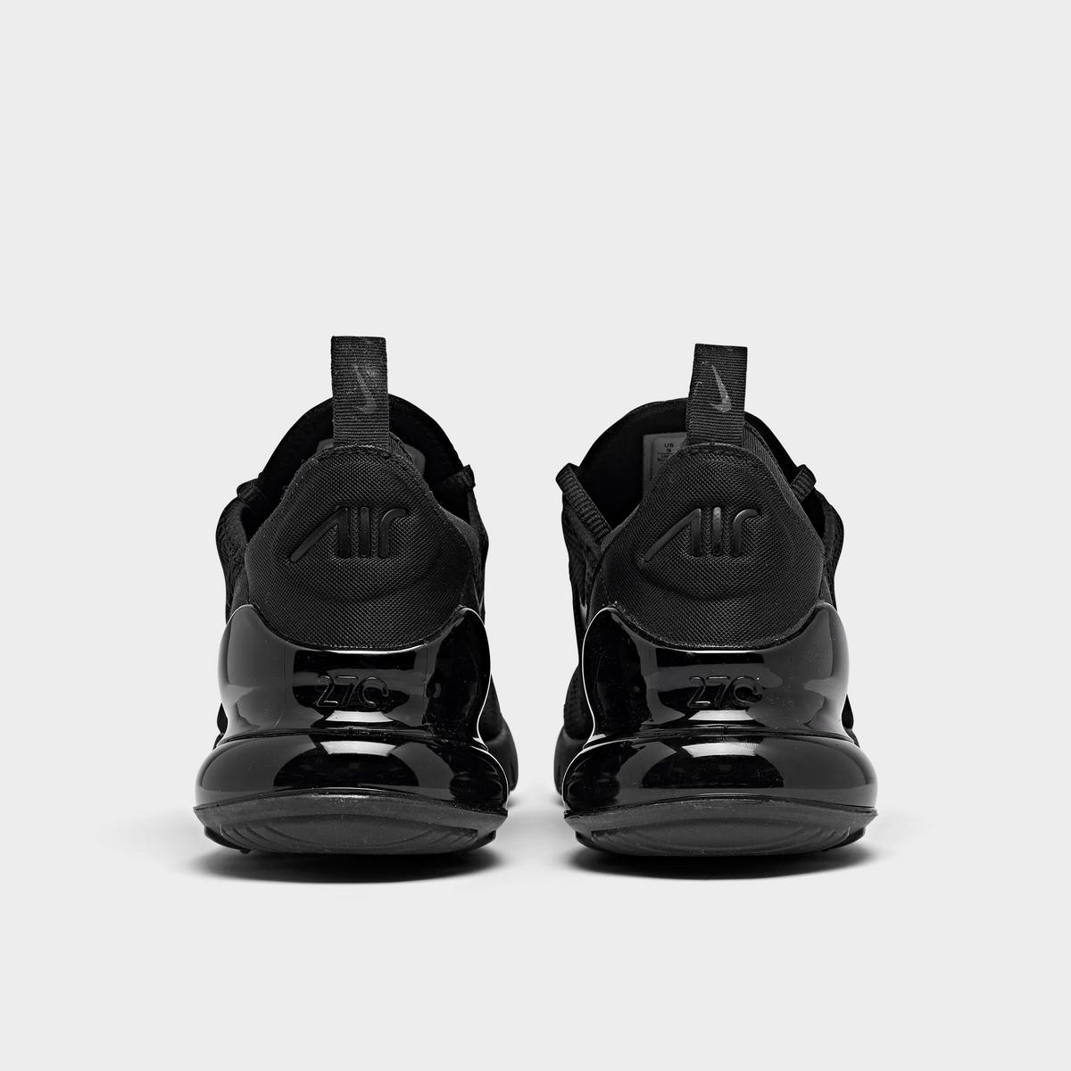 Women's Nike Air Max 270 Casual Shoes - Black/Black/Black