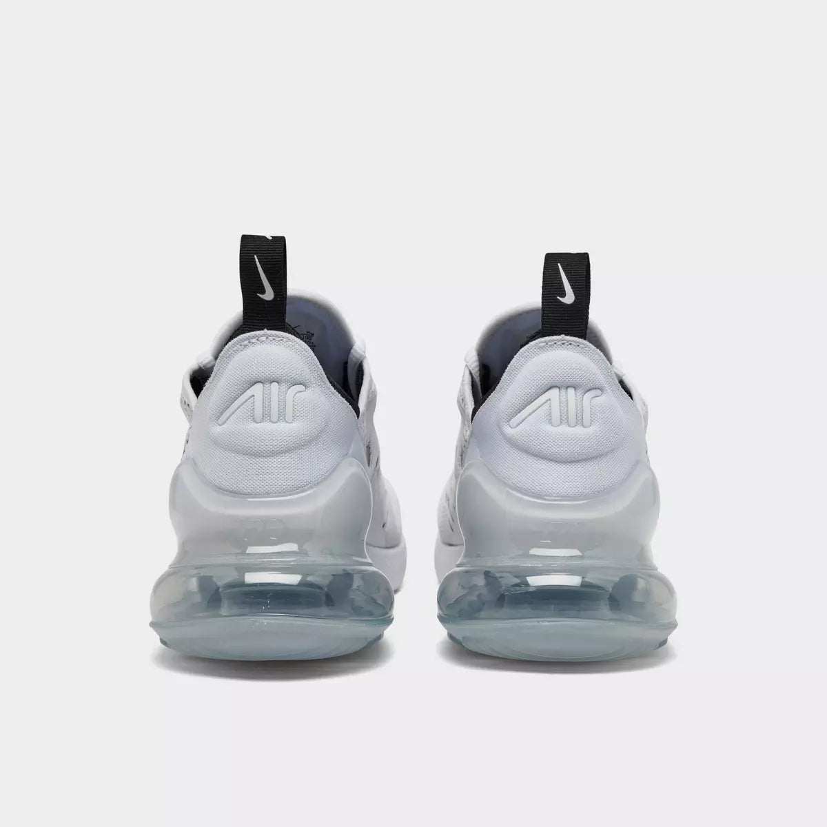 Women's Nike Air Max 270 Casual Shoes - White/Black/White