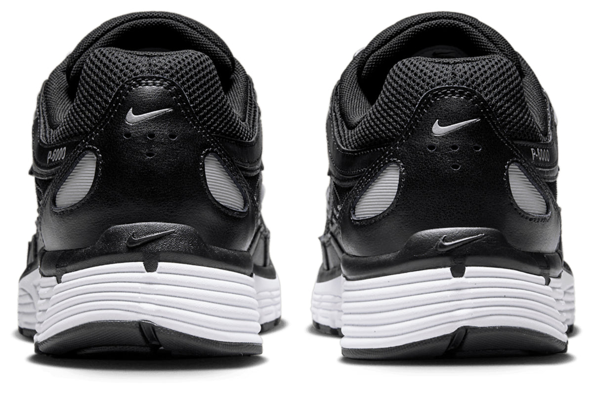 Nike P-6000 - Men's - White/Black/Mtlc Silver
