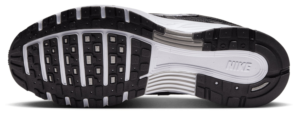 Nike P-6000 - Men's - White/Black/Mtlc Silver