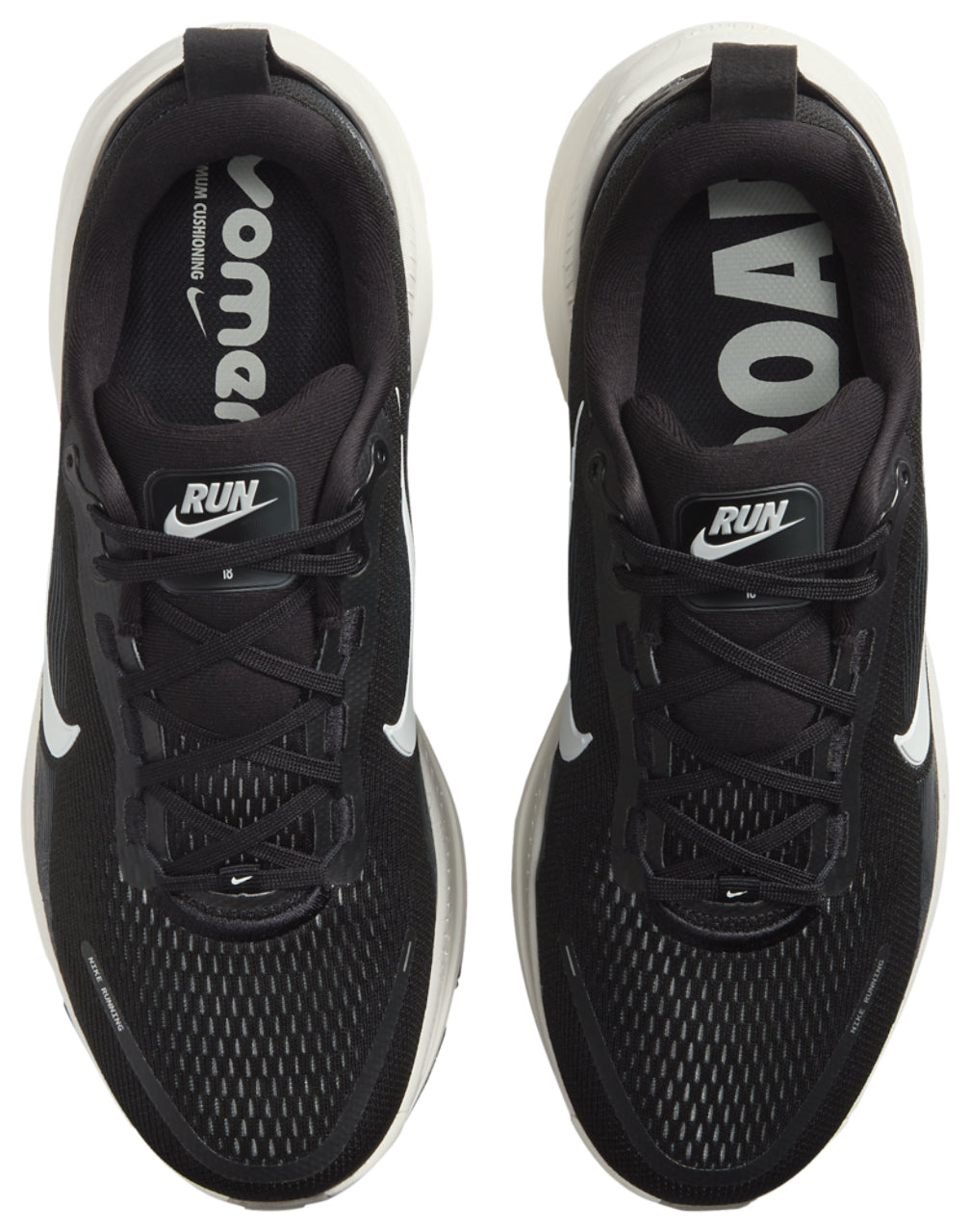 Nike Vomero 18 Wide - Men's - Black/Summit White/Coconut Milk