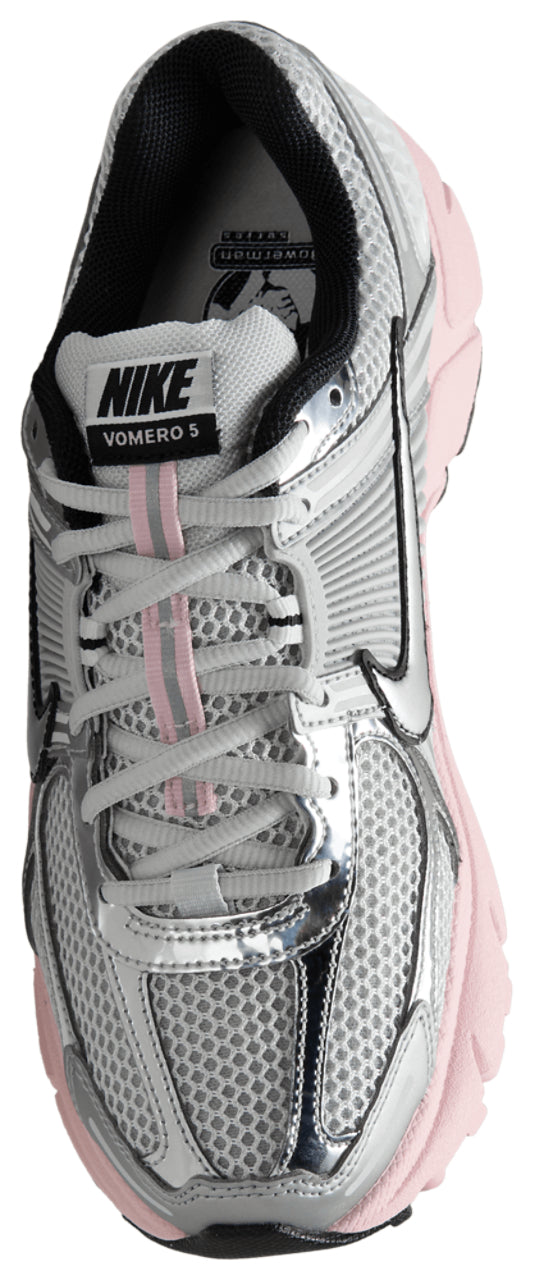 Nike Zoom Vomero 5 - Women's - Metallic Silver/Photon Dust/Pink Foam