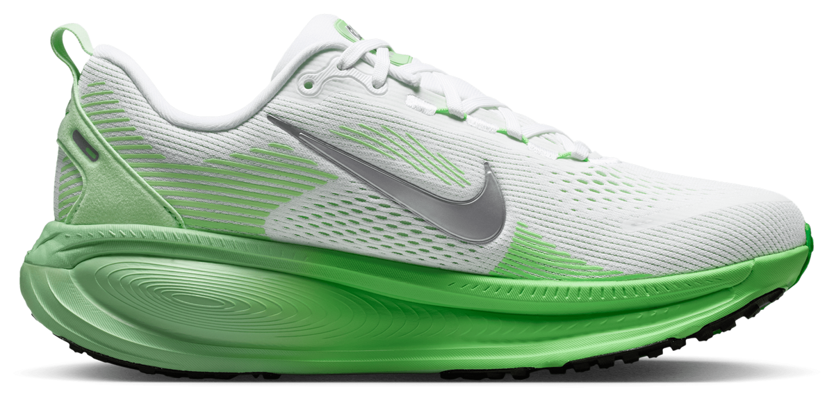 Nike Vomero 18 - Women's - White/Mtlc Silver/Illusion Green