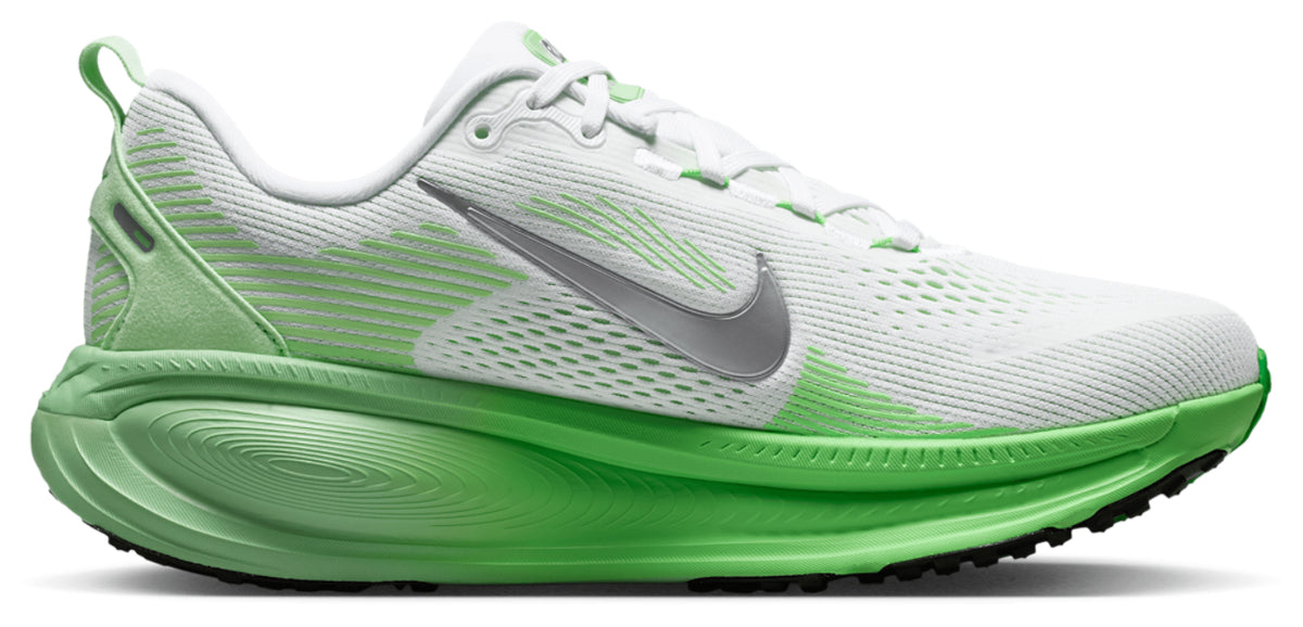 Nike Vomero 18 - Women's - White/Mtlc Silver/Illusion Green