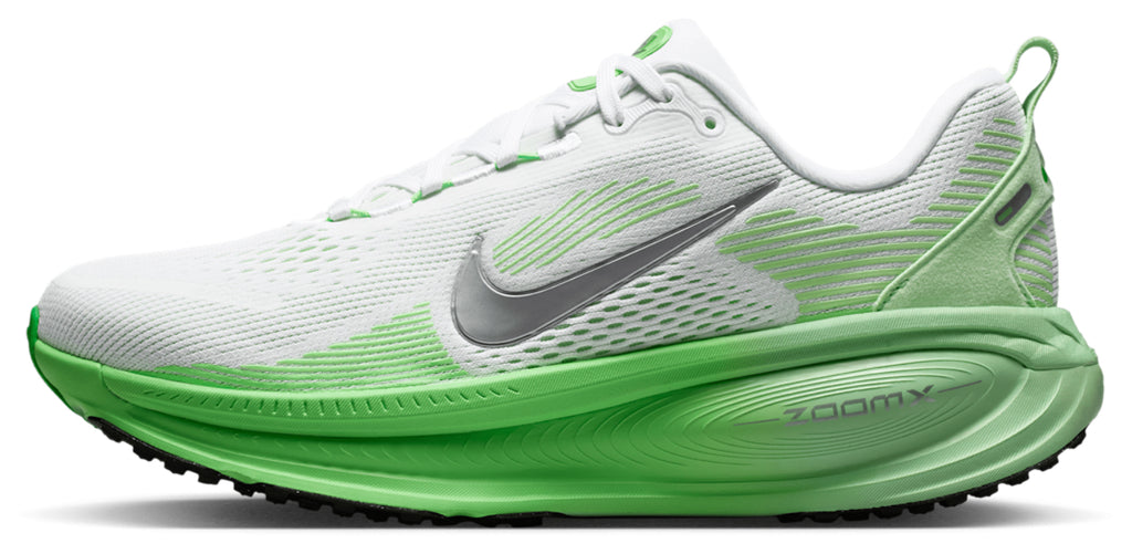 Nike Vomero 18 - Women's - White/Mtlc Silver/Illusion Green