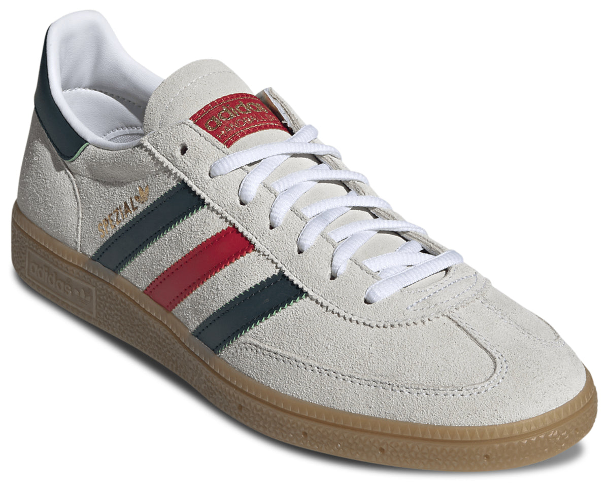 adidas Mexico Handball Spezial - Men's - White/Aurora Ivy/Better Scarlet