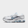 Women's Nike Air Max Moto 2K Casual Shoes - White/Metallic Silver/Black/Hydrogen Blue