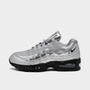 Men's Nike Air Max 95 Big Bubble Total 90 Casual Shoes - Metallic Silver/Black/Black