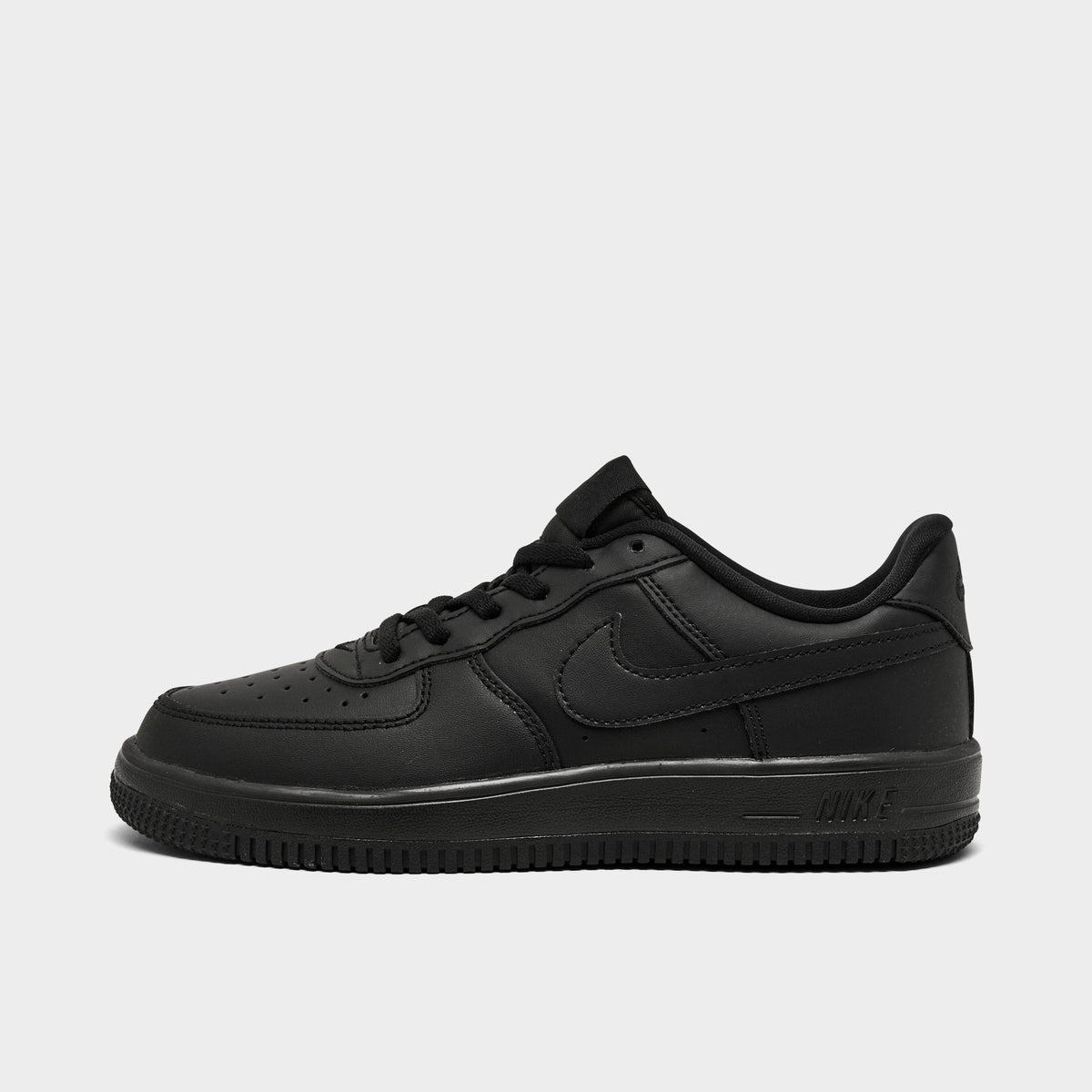Little Kids' Nike Force 1 Casual Shoes - Black/Black/Black