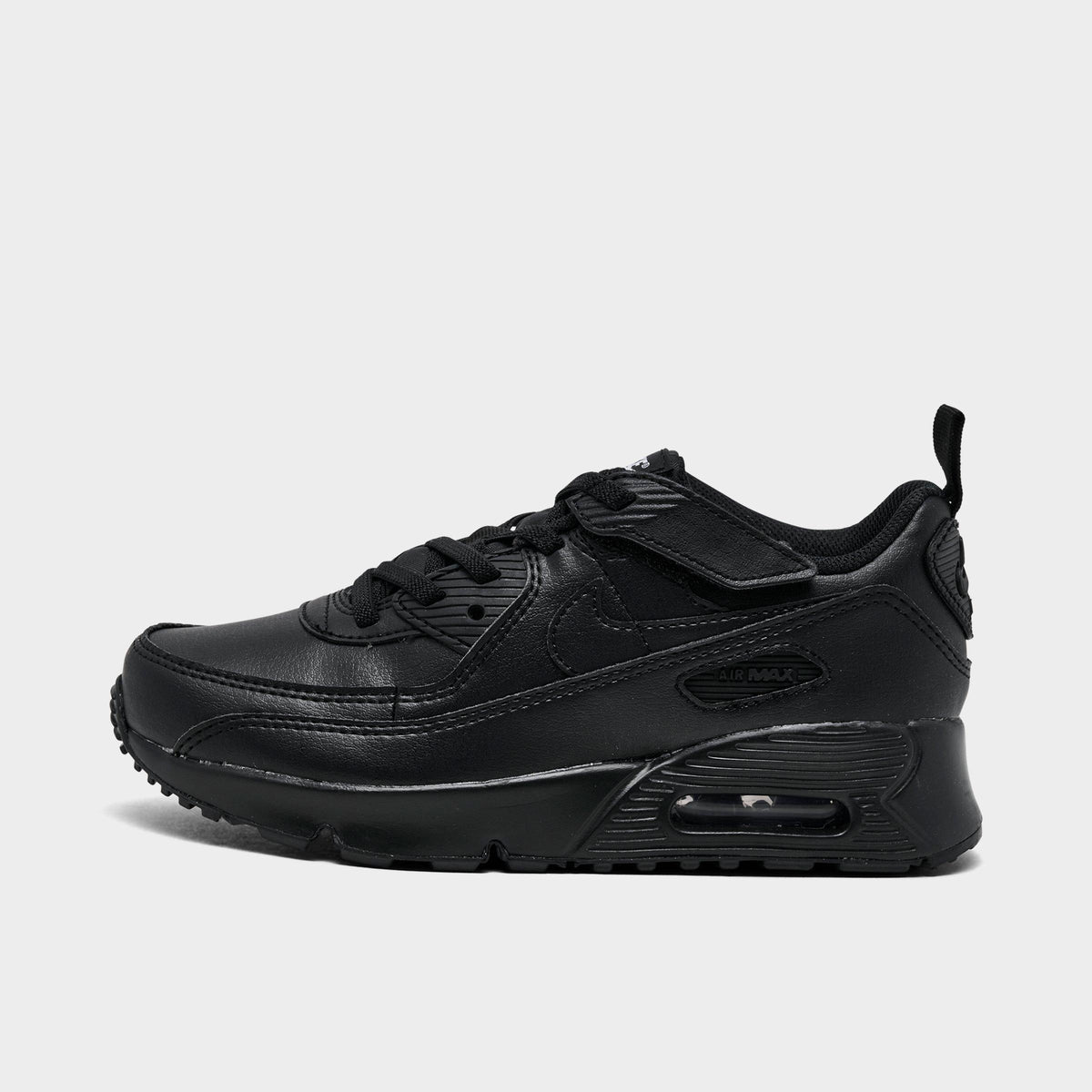 Little Kids' Nike Air Max 90 EasyOn Casual Shoes - Black/Black/White/Black