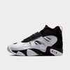 Men's Nike Air Diamond Turf 2 Casual Shoes - Black/Fire Red/Metallic Gold/White