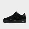 Big Kids' Nike Air Force 1 Low Casual Shoes - Black/Dark Smoke