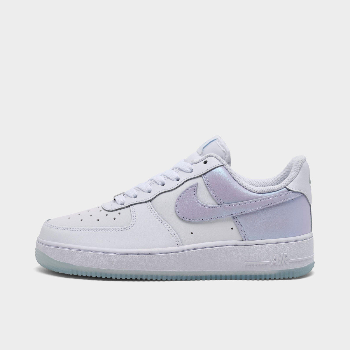 Women's Nike Air Force 1 '07 Casual Shoes - White/Pure Violet