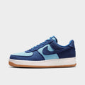 Men's Nike Air Force 1 '07 LV8 Casual Shoes - Navy/Worn Blue/Summit White/Navy