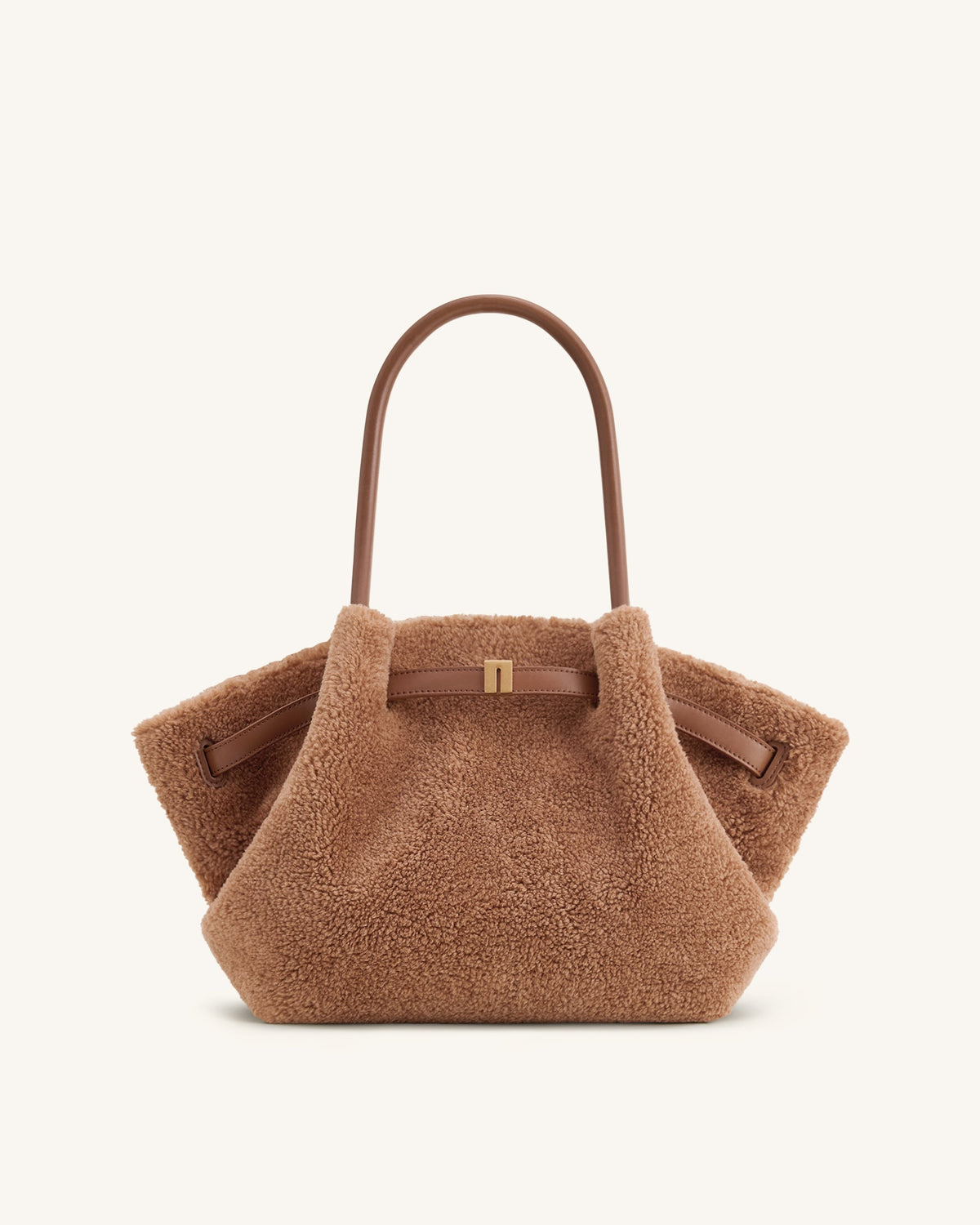 Hana Medium Tote Bag - Black Croc
