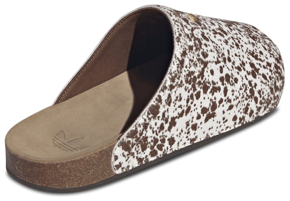 adidas Originals Adimule Slides - Men's - Off White/Preloved Brown/Aurora Coffee