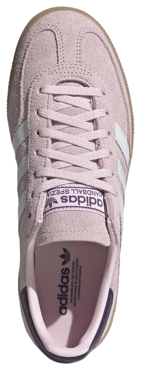 adidas Originals Handball Spezial - Women's - Clear Pink/Footwear White/Violet