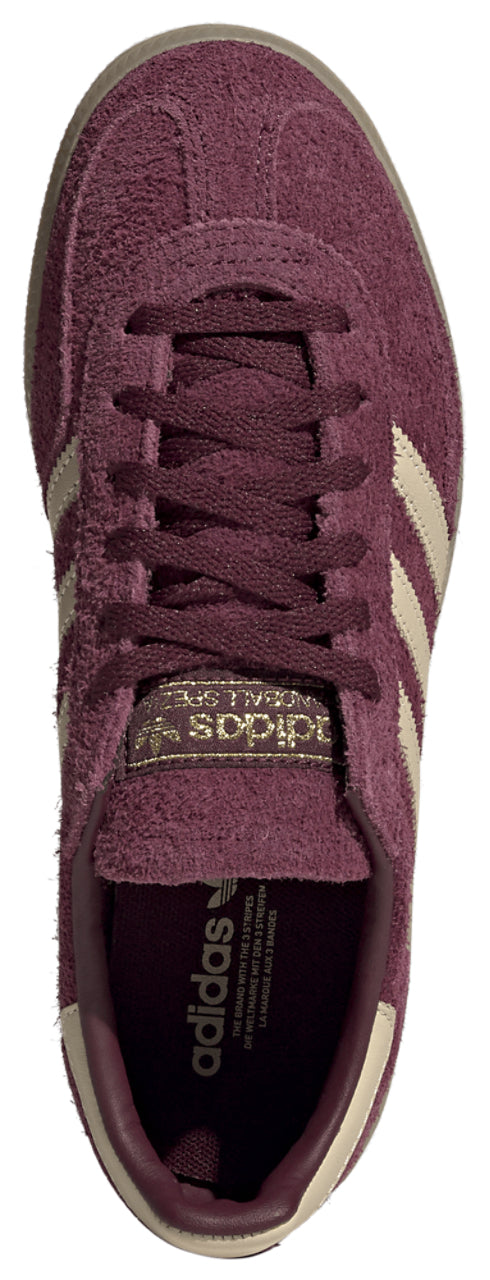 adidas Originals Handball Spezial - Women's - Maroon/Gold Met/Warm Vanilla
