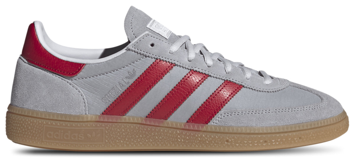 adidas Originals Handball Spezial - Men's - Gum/Halo Silver/Team Victory Red