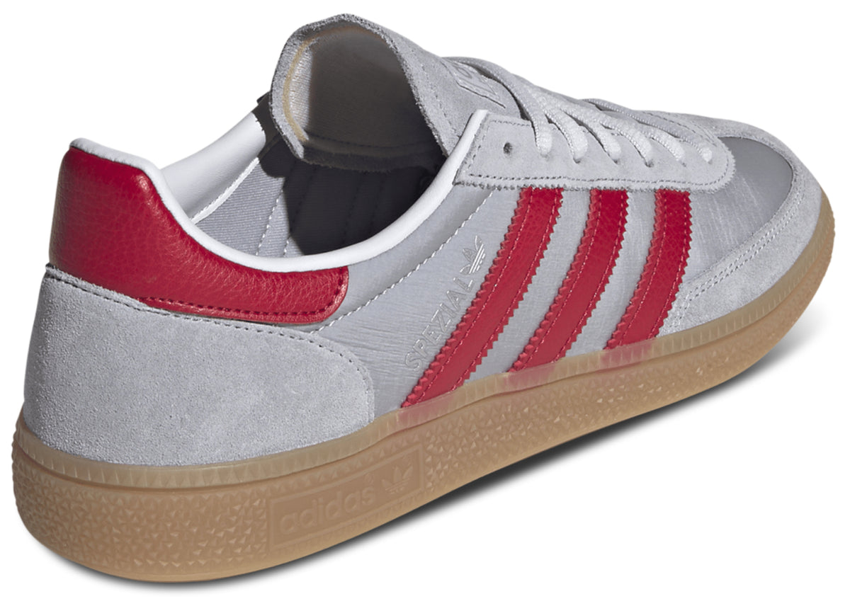 adidas Originals Handball Spezial - Men's - Gum/Halo Silver/Team Victory Red