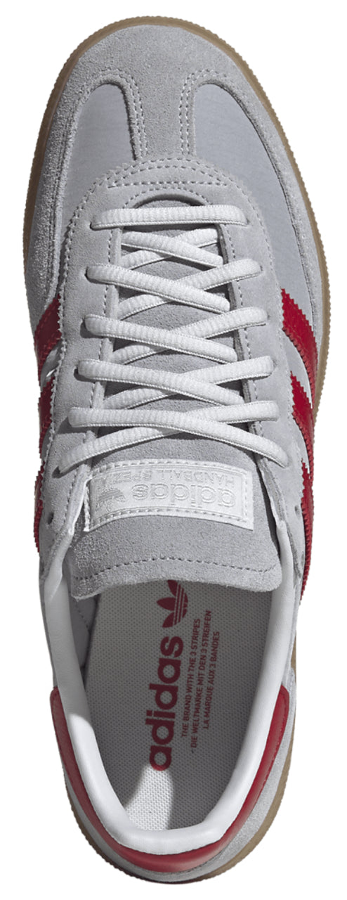 adidas Originals Handball Spezial - Men's - Gum/Halo Silver/Team Victory Red