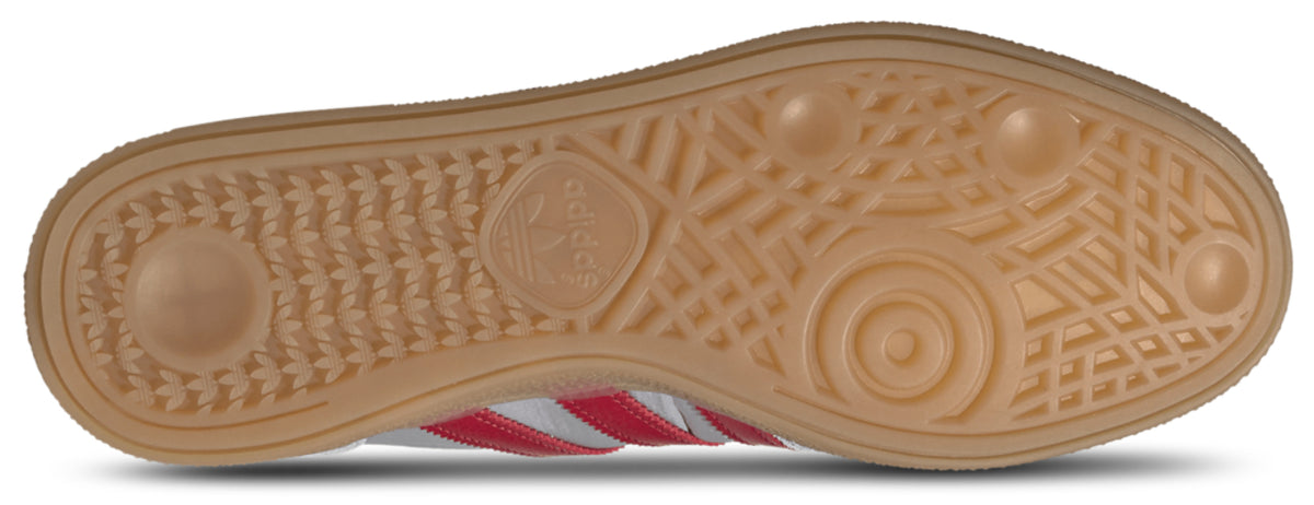 adidas Originals Handball Spezial - Men's - Gum/Halo Silver/Team Victory Red