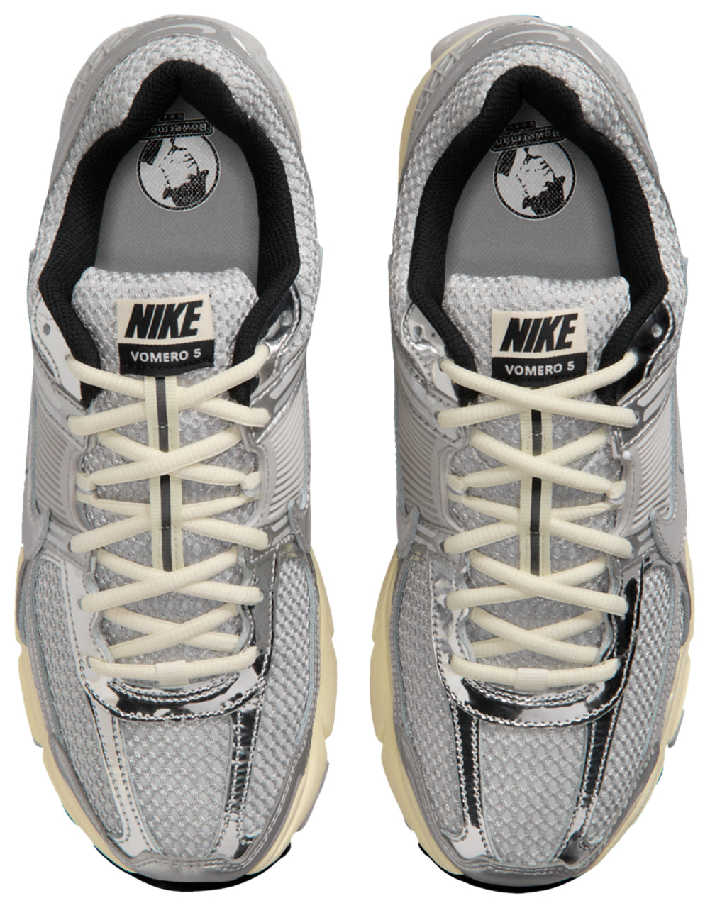 Nike Zoom Vomero 5 - Men's - Grey Fog/Chrome/Metallic Silver