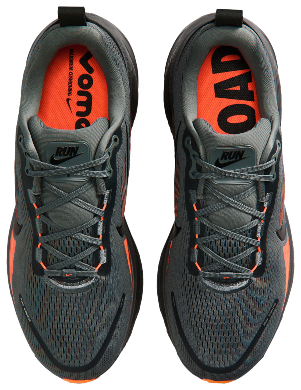 Nike Vomero 18 - Men's - Smoke Grey/Black/Orange