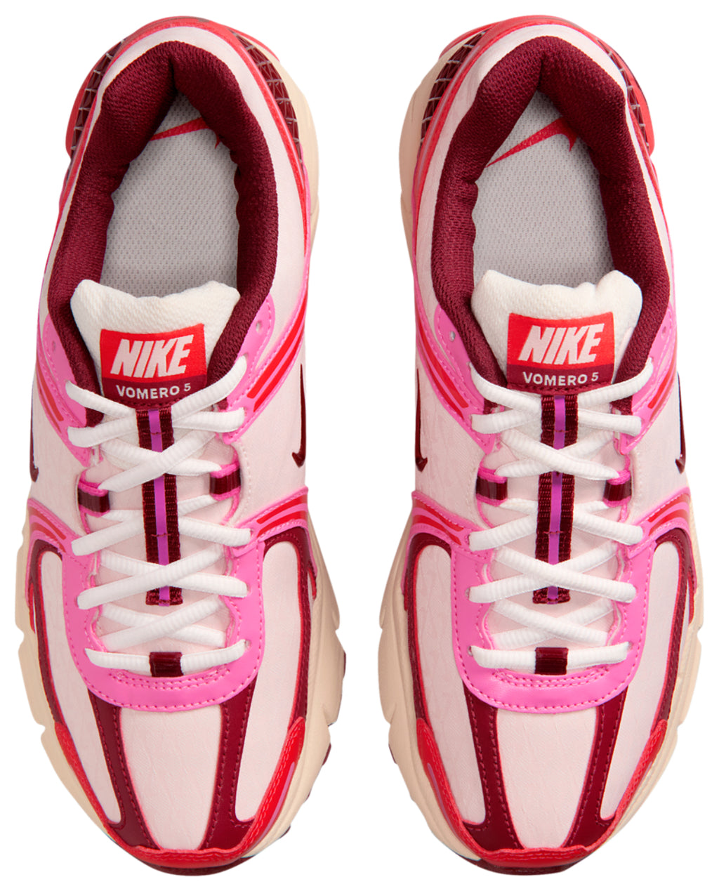 Nike Zoom Vomero 5 - Women's - Lt Crimson/Lt Soft Pink/Team Red