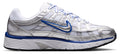 Nike P-6000 - Women's - Silver/Blue/White