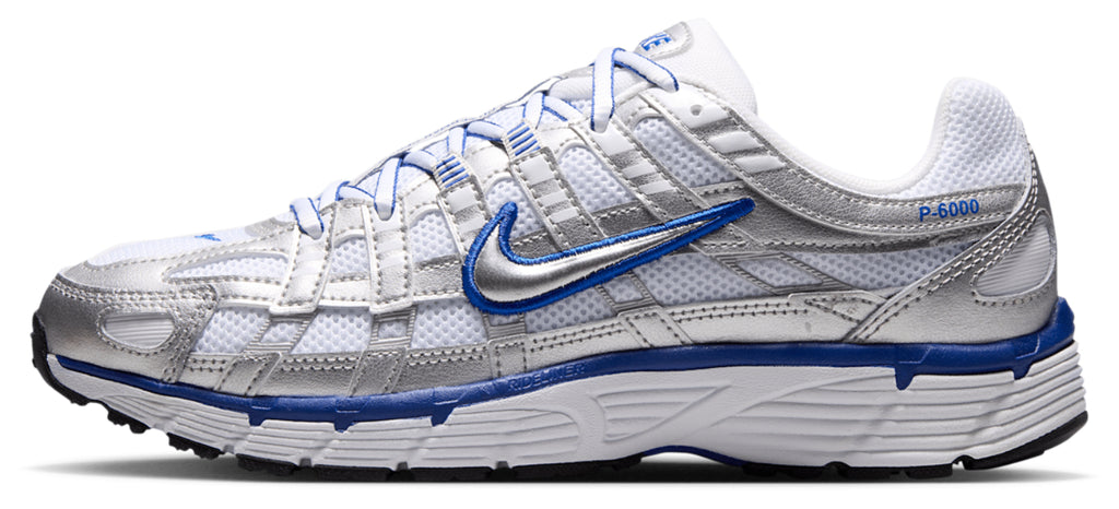 Nike P-6000 - Women's - Silver/Blue/White